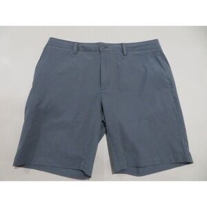 Proof Performance Shorts Mens Size 34 Blue Chino Huckberry Pockets Outdoor Golf